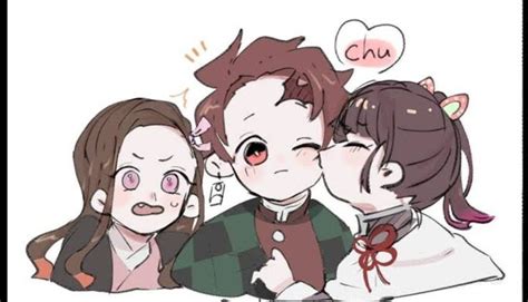 Kimetsu No Yaiba Reacciona Personajes De Anime Dibujos Kawaii