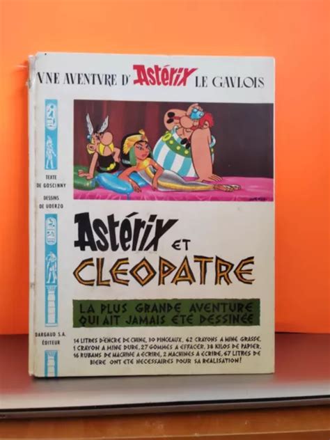 ASTÉRIX ET CLÉOPÂTRE EO au Menhir 3ème trim 1965 Dargaud EUR 3 90