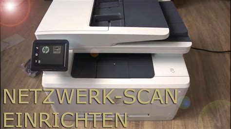 Tutorial Einrichtung Netzwerk Scan HP Drucker Einfache Anleitung