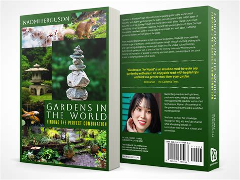 Free Psd 6x9 Gardens Book Cover Design