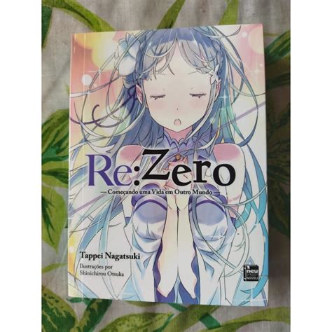 Re Zero Come Ando Uma Vida Em Outro Mundo Livro Capa Limitada