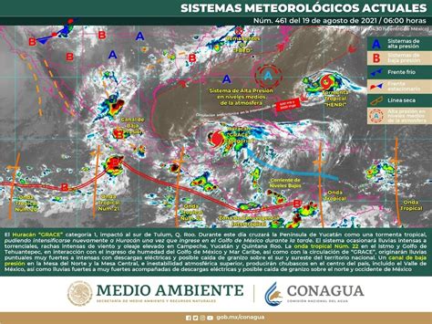 La Jornada Grace Toca Tierra En Pen Nsula De Yucat N Como Hurac N