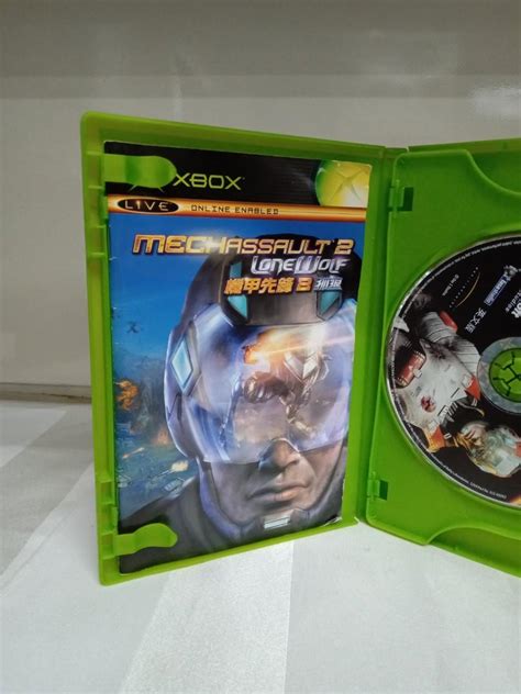 Xbox Mechassault 2 Lone Wolf Limited Edition Video Gaming Video