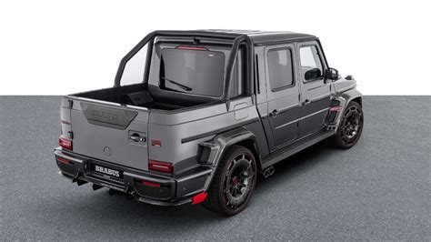 Tuned Brabus Mercedes Amg G Pickup Debuts With Hp Liter V