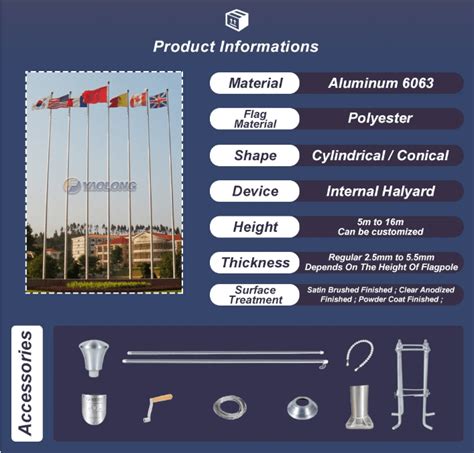 Types And Characteristic Of Flagpoles Yaolong Flagpole Factory