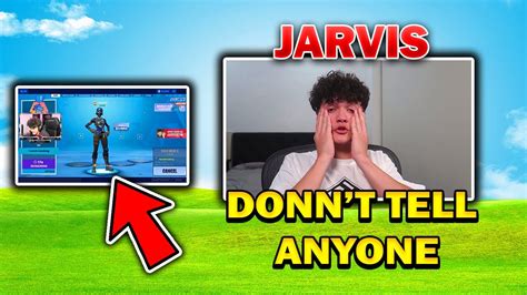 Faze Jarvis Joined My Fortnite Lobby On His Secret Account Youtube