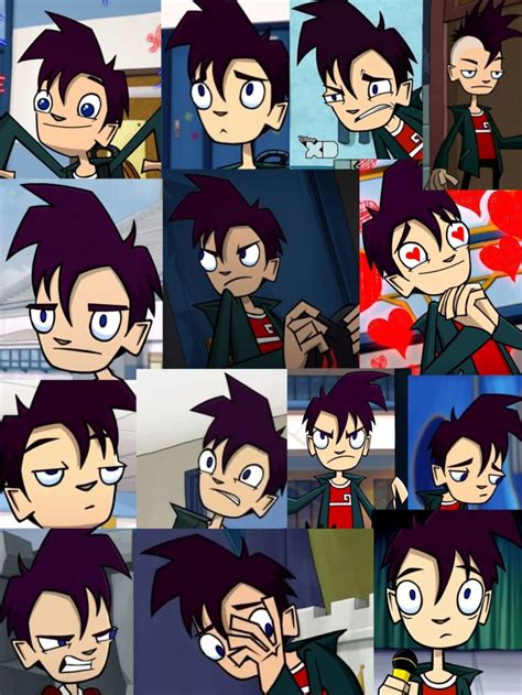 Randy Cunningham Expression Sheet In Randy Cunningham Ninja