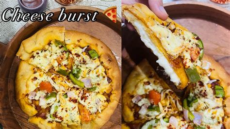 Cheese Burst In Kadhai Super Cheesy Pizza Pizza