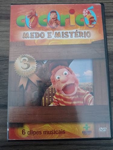 Dvd Cocoricó Medo E Mistério 6 Clipes Musicais Mercado Livre