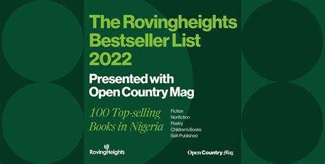 The Rovingheights Bestseller List 2022 Presented With Ocm Open