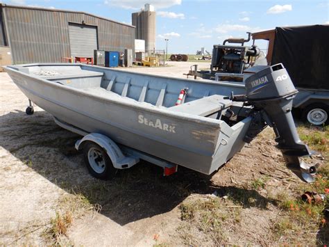 2004 Sea Ark 1872 Boat Jm Wood Auction Company Inc