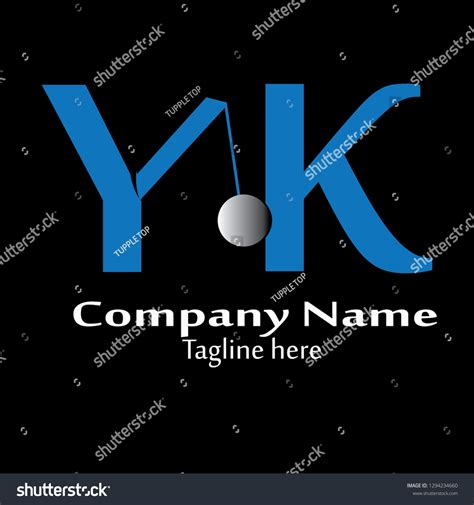 Yk Logo Design Royalty Free Stock Vector Avopix