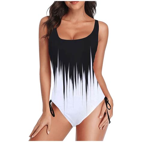 Fanggo Now Trending Black Swimsuits For Women Plus Summer Womens