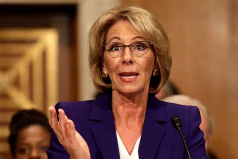 USDOE Secretary Betsy DeVos compares being pro-choice to supporting ...