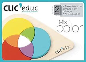 Clic Educ 782757 Jeu Éducatif Mix Color 8 Pièces Amazon fr