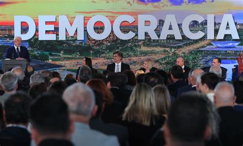 Evento Democracia Inabalada Agência Brasil