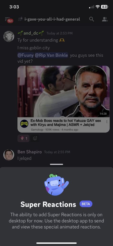 And Dc On Twitter Bro Im So Tired Of These Stupid Ass Features On Discord Especially When