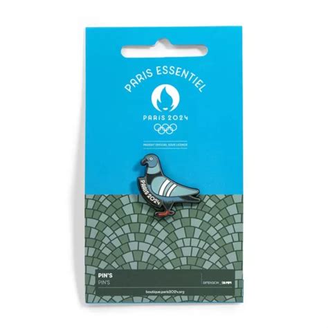 Pin S Pigeon Jo Jeux Olympiques Paris Officiel Neuf Eur