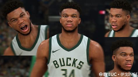 Nba 2k21 2021 2022 Milwaukee Bucks Cyberfaces Pack Shuajota Nba 2k24 Mods Rosters And Cyberfaces