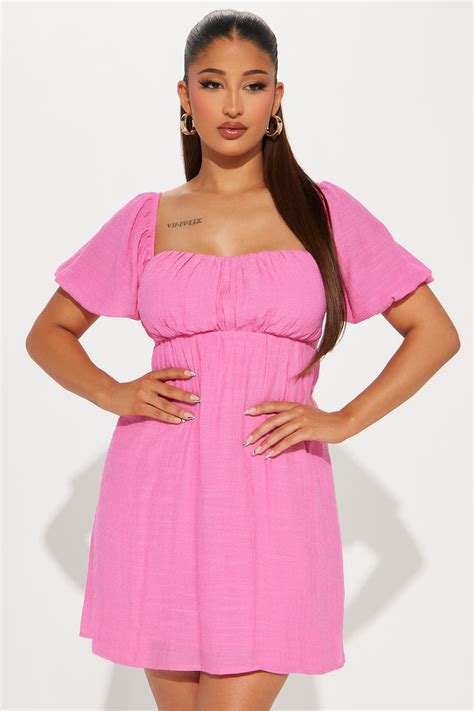 Susie Ruched Mini Dress Pink Fashion Nova Dresses Fashion Nova