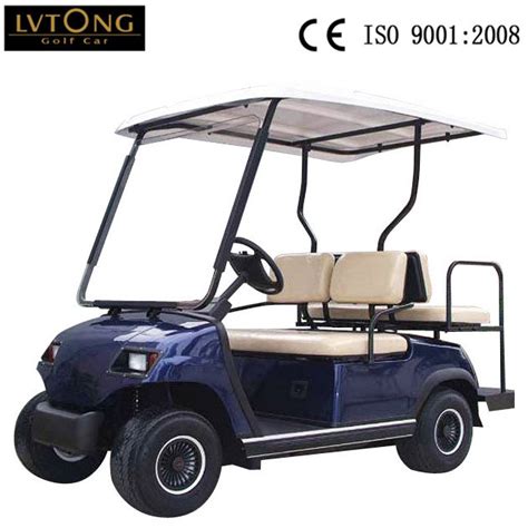 48V Battery Operated Legal Driving Golf Buggy 4 Seats Sport Electric