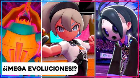 MEGA EVOLUCIONES NUEVOS LIDERES de GIMNASIO Pokémon Espada