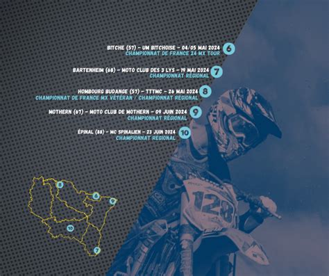 Motocross Calendrier Ligue Motocycliste Du Grand Est