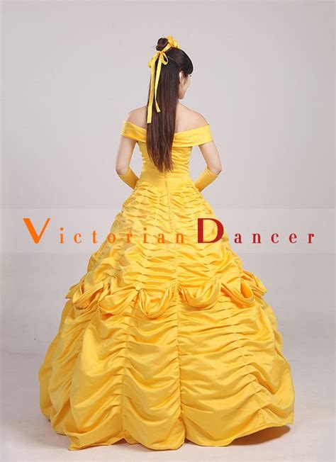 Cosplay Costumes On Sale Disney Movie Cosplay Belle Costume Adult Princess Belle Dress