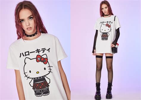 Dolls Kill X Hello Kitty Perfect Mix Of Grunge And Kawaii