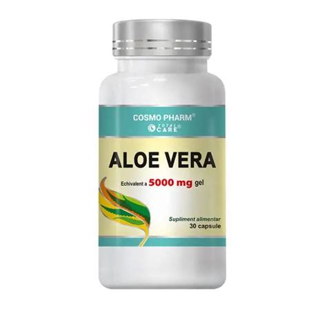 Extract De Aloe Vera Mg Capsule Cosmopharm Dr Max Farmacie