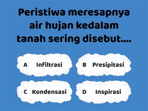 Soal Ipa Kelas 5 Tema 8 Subtema 2 Quiz