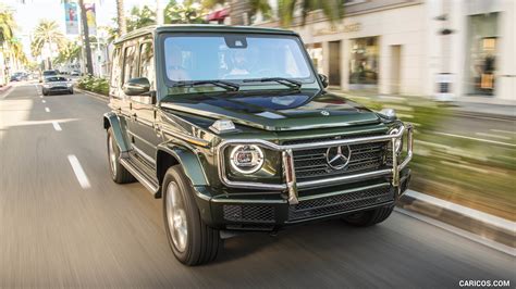 2019 Mercedes Benz G550 G Class U S Spec Front Three Quarter Caricos