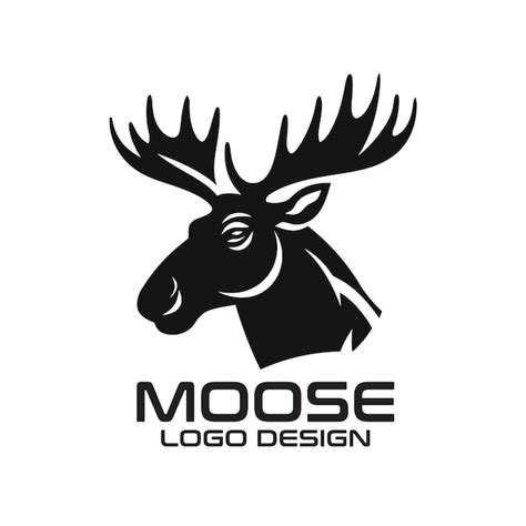 Premium Vector Moose Vector Logo Design