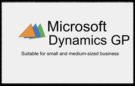 Microsoft Dynamics Gp Review Features Pricing Pros Cons