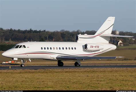 Xa Vto Private Dassault Falcon 900b Photo By Mark Edwards Id 166599