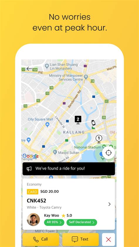 Tada Taxi Cab Ride Hailing Android