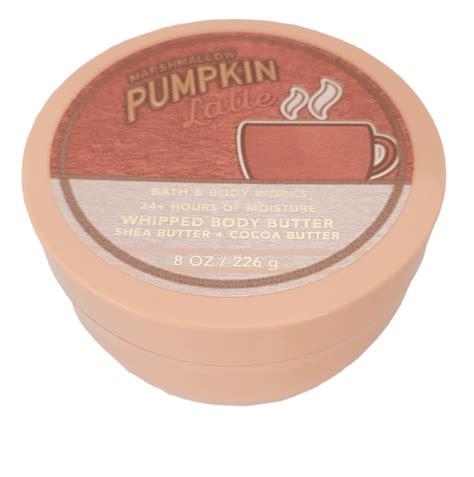 Bath Body Works Marshmallow Pumpkin Latte Whipped Body Butter Cream 8