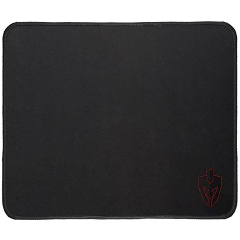 MousePad Gamer Grande Preto Bordado 40x45cm Quadrado EG 403 BK FPS