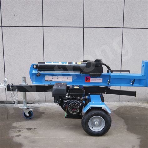 Hydraulic Wood Cutter T Hp Petrol China Gasoline Log Cutter And