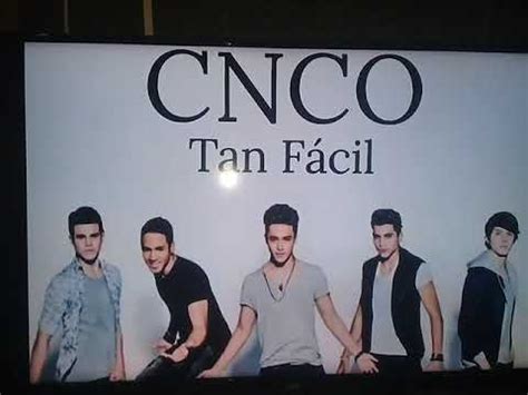 Cnco Tan Facil Letra Youtube