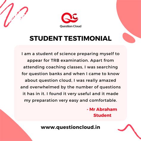 Student Testimonial - question cloud - Medium