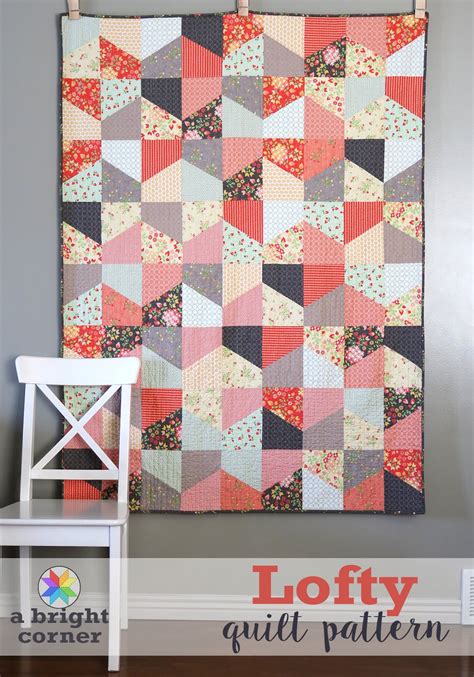 A Bright Corner Lofty A New Quilt Pattern