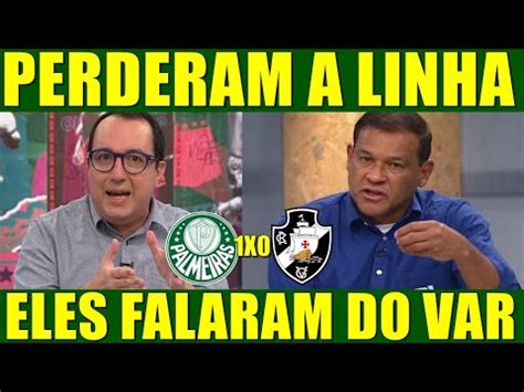 CERETO E MULLER PERDEAM A LINHA APOS PALMEIRAS 1 X 0 VASCO FALANDO DO