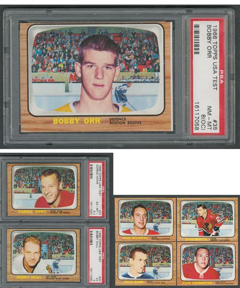 Lot Detail Topps Usa Test Complete Card Hockey Set With