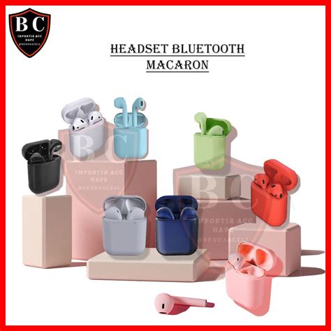 Jual Headset Bluetooth Inpods I Macaron Earphone Wireles Tws I