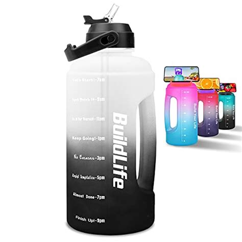 Reviews For Buildlife Half Gallon Water Bottle Bpa Free Leakproof