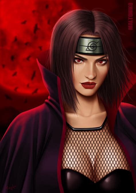 [Human Fan Art] Femme Itachi. by me, Maltoniko : r/Naruto