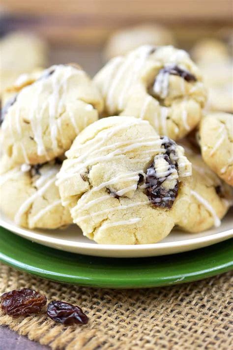 Irish Soda Bread Cookies - My Sweet Precision