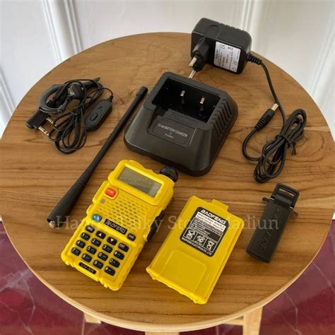 Jual HT Baofeng UV 5R Kuning Shopee Indonesia