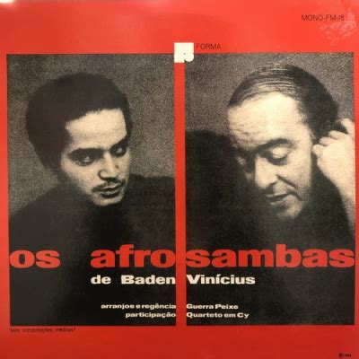 B Os Afro Sambas Baden Powell Vinicius De Moraes Hmv Books